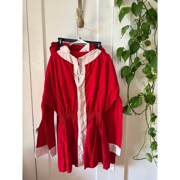 Adult size large Santa top and pants outfit - Picture 1 of 12